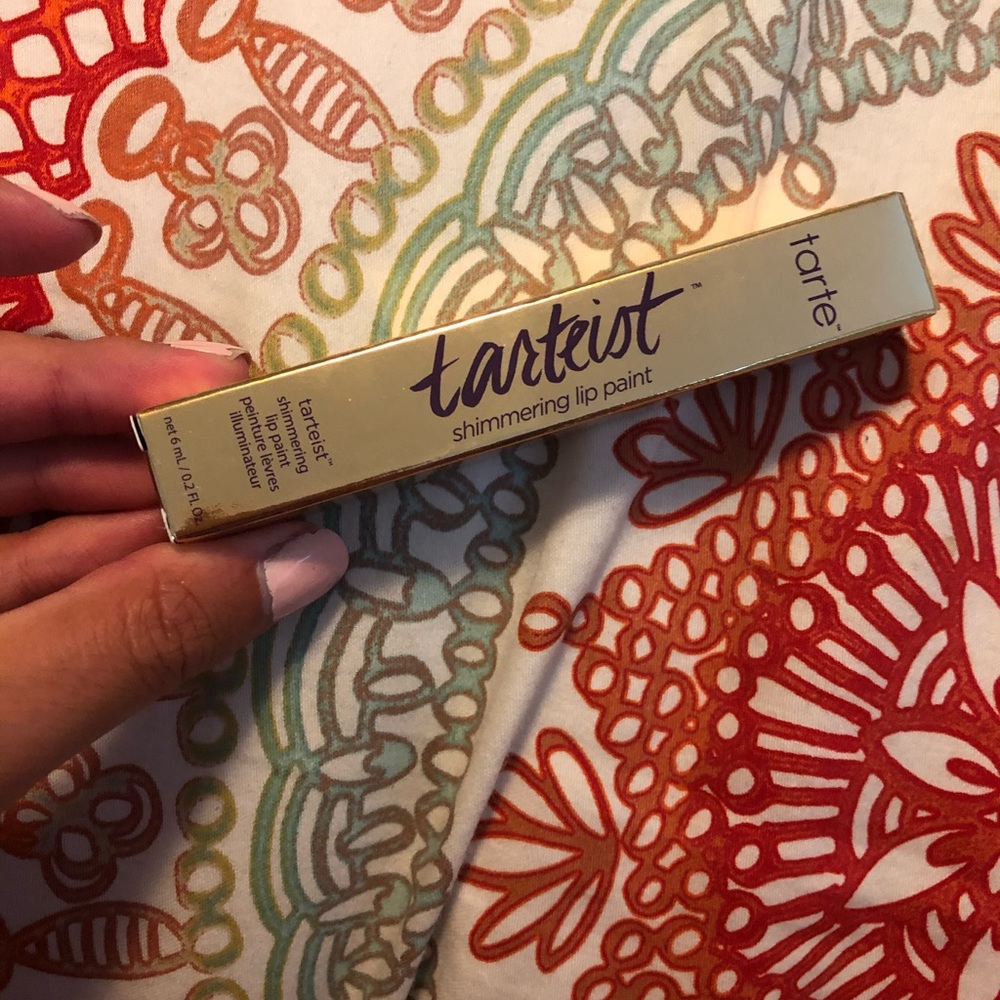 Tarte glitter lip paint